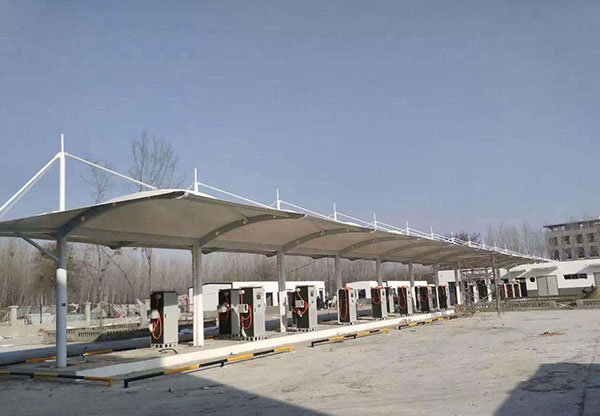 充電樁車(chē)棚