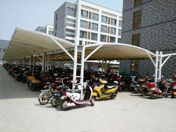 膜結(jié)構(gòu)自行車棚